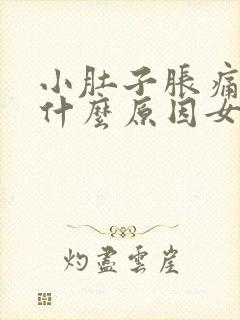 小肚子胀痛尿频什么原因女性