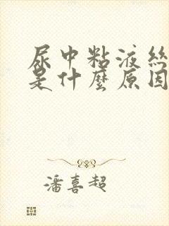 尿中粘液丝偏高是什么原因