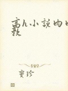 高h小说肉肉调教