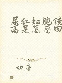 尿红细胞镜检增高是怎么回事