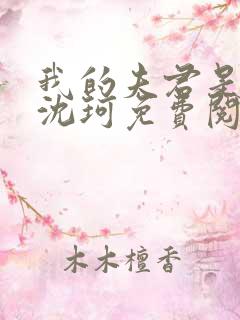 我的夫君是神医沈珂免费阅读小说