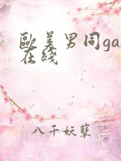 欧美男同gay在线