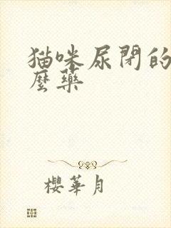 猫咪尿闭的吃什么药