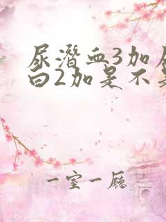 尿潜血3加尿蛋白2加是不是肾病