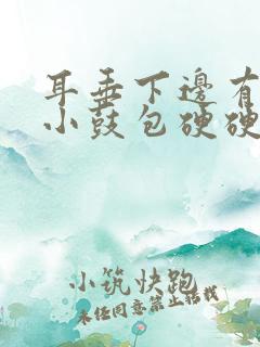 耳垂下边有一个小鼓包硬硬的疼