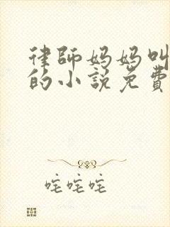 律师妈妈叫竹影的小说免费阅读