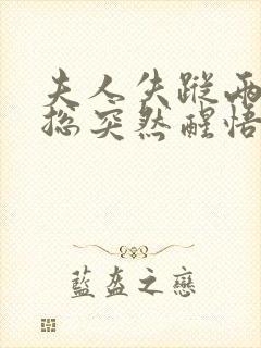 夫人失踪两年陆总突然醒悟全文阅读