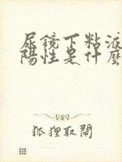 尿镜下粘液丝呈阳性是什么意思