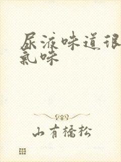 尿液味道很重氨气味