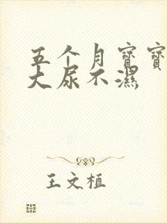 五个月宝宝穿多大尿不湿