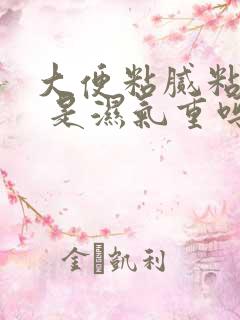 大便粘腻粘马桶 是湿气重吗