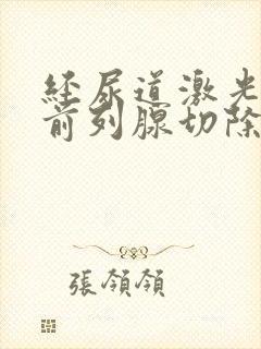 经尿道激光诱导前列腺切除术