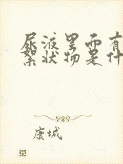 尿液里面有白色絮状物是什么东西