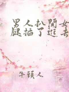 男人扒开女人的腿插了进去