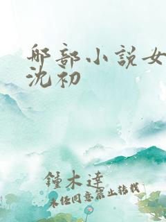 哪部小说女主叫沈初