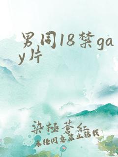 男同18禁gay片