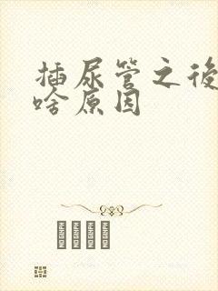 插尿管之后漏尿啥原因