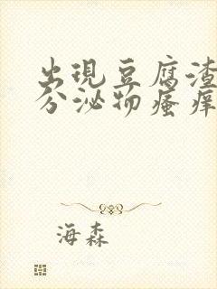 出现豆腐渣似的分泌物瘙痒用什么药