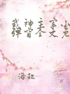 武神主宰小说无弹窗全文免费阅读