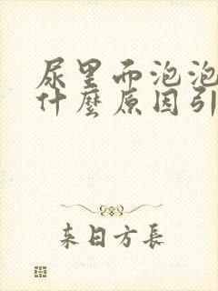 尿里面泡泡多是什么原因引起的