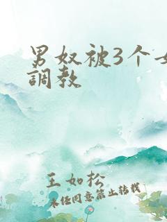 男奴被3个女王调教