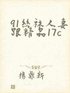 91丝袜人妻高跟精品17c