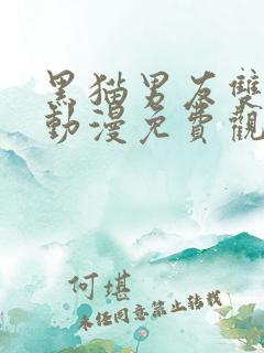 黑猫男友双男主动漫免费观看