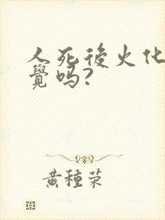 人死后火化有感觉吗?