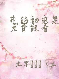 我的初恋是姐姐免费观看