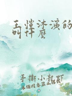 王恺沐演的短剧叫什么