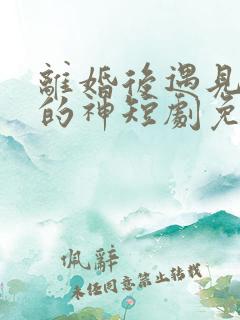 离婚后遇见心软的神短剧免费观看