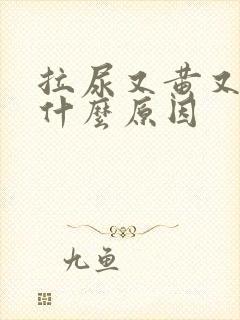 拉尿又黄又臭是什么原因