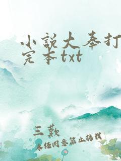 小说大奉打更人完本txt