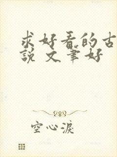 求好看的古言小说 文笔好