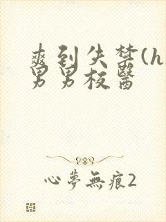 爽到失禁(h)男男校医