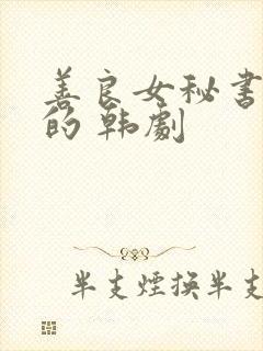 善良女秘书的目的 韩剧