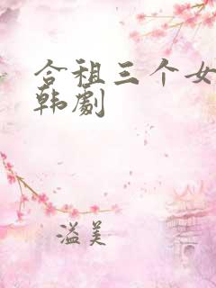 合租三个女室友韩剧
