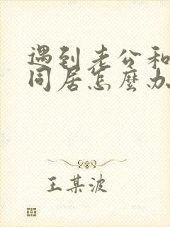 遇到老公和小三同居怎么办