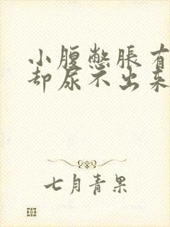 小腹憋胀有尿意却尿不出来