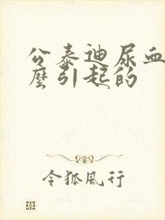 公泰迪尿血是什么引起的