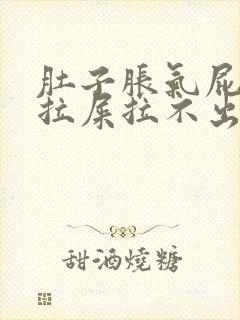 肚子胀气屁多想拉屎拉不出来怎么回事