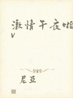 激情午夜啪啪av