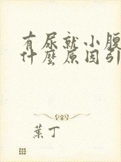 有尿就小腹胀痛什么原因引起的