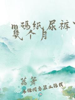 m码纸尿裤穿到几个月