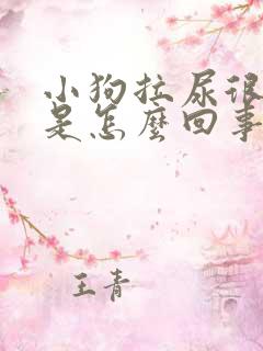 小狗拉尿很频繁是怎么回事