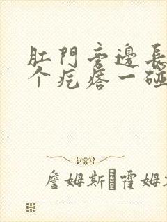 肛门旁边长了一个疙瘩一碰就疼用什么药