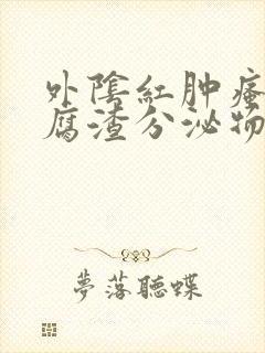 外阴红肿瘙痒豆腐渣分泌物