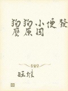 狗狗小便发黄什么原因