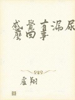 感觉有漏尿是怎么回事