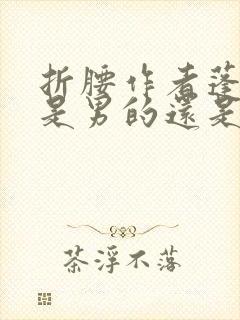 折腰作者蓬莱客是男的还是女的